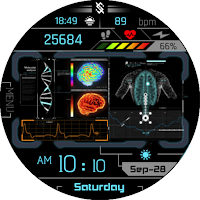 BFF12- Technology Skeleton HUD