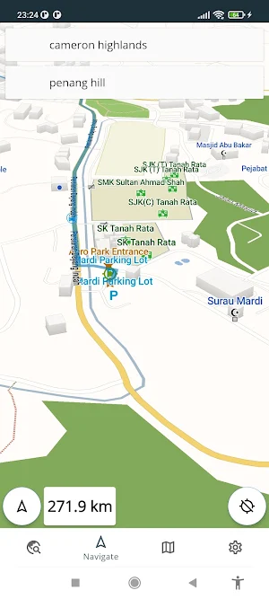 Malaysia Offline Map Screenshot 1