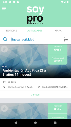 Deportes Providencia Screenshot 1
