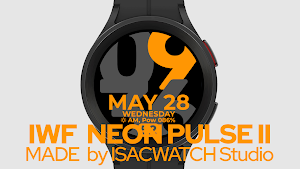 IWF Neon Pulse II watchface Screenshot 0