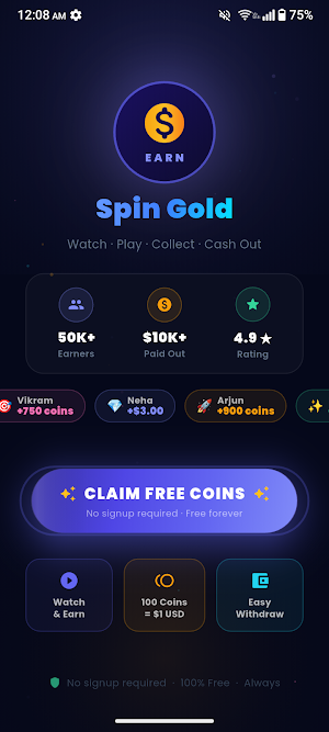 Spin Gold Screenshot 0