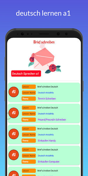 deutsch lernen a1 Screenshot 0