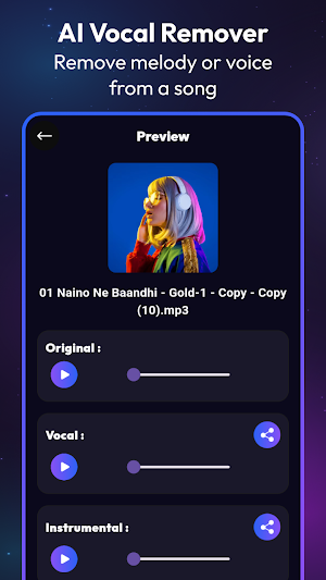 AI Vocal Remover & Music Screenshot 3