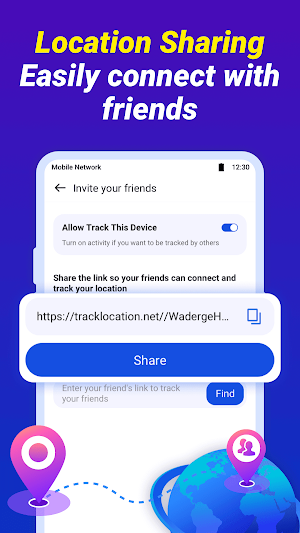 Phone Tracker:Location Sharing Screenshot 1
