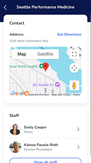Seattle Performance Medicine Screenshot 0