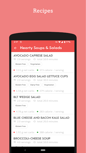 5-Ingredient Keto Cookbook Screenshot 1