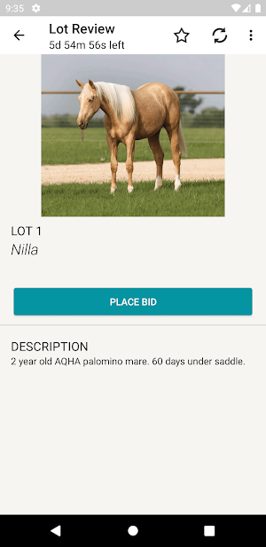 Prestige Auction Company Screenshot 2