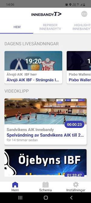 InnebandyTV Screenshot 0