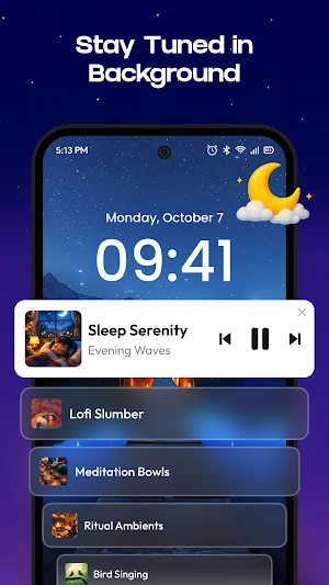 White Noise Bedtime Fan Sound Screenshot 2