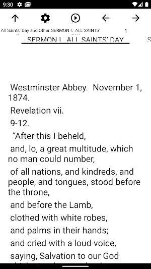 Book, All Saints' Day and Other Sermons Screenshot 1