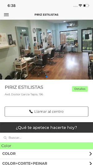 Piriz Estilistas Screenshot 0