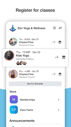 Zen Yoga & Wellness Screenshot 1