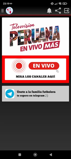 Television Peruana en vivo mas Screenshot 1