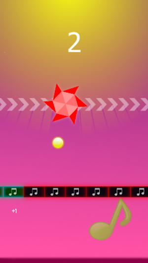 Beat bouncer Screenshot 2