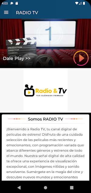 Radio & TV Screenshot 1