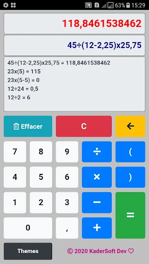 Calculatrice Screenshot 3