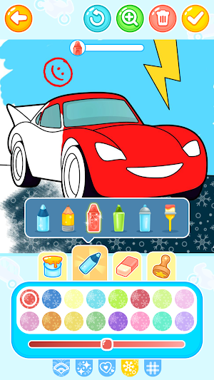 Car Coloring Games: Paint-Draw Screenshot 3