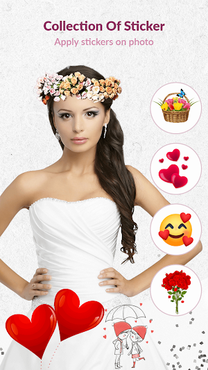 Flower Crown for Wedding Pic Screenshot 3