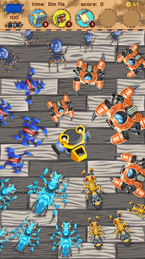 Robot Smasher: Tap & Crush Screenshot 1