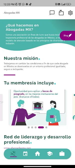 Abogadas MX Screenshot 1