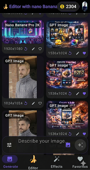 Nano banana photo editor AI Screenshot 3