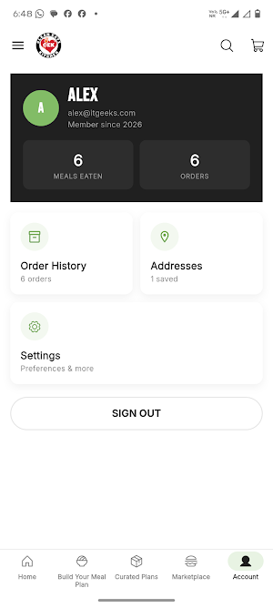 Clean Eatz Kitchen Screenshot 1