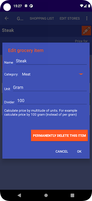 Rekijan's Grocery App Screenshot 3