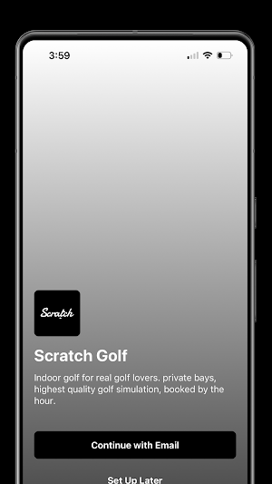 Scratch Golf App Screenshot 0