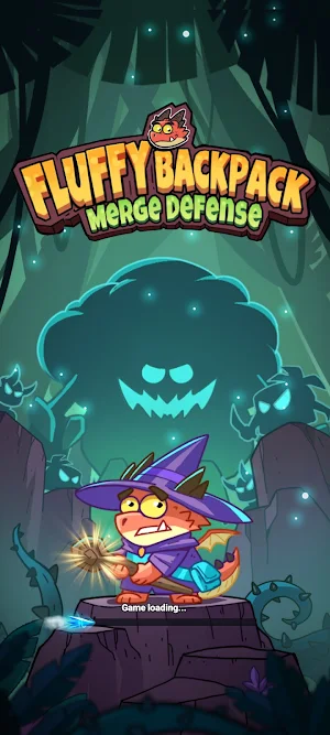 Fluffy Backpack: Merge Defense Screenshot 0
