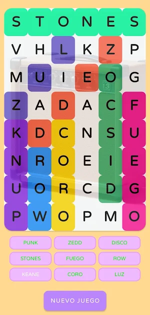Word Search: Music Screenshot 1