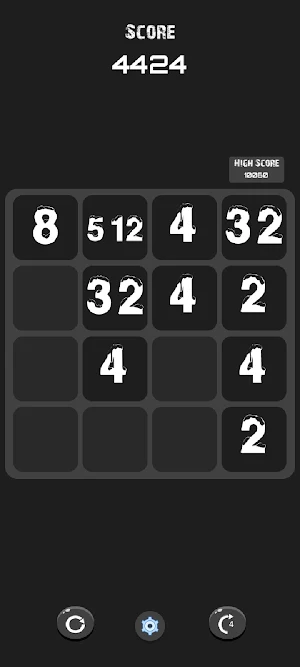 2048 Dark Screenshot 1