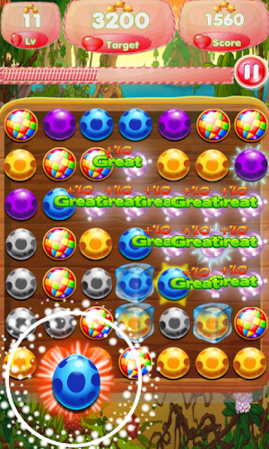 Free Crush Eggs Free New Game! Screenshot 1