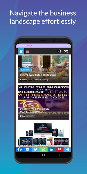MarketShoppy Global Listings Screenshot 1