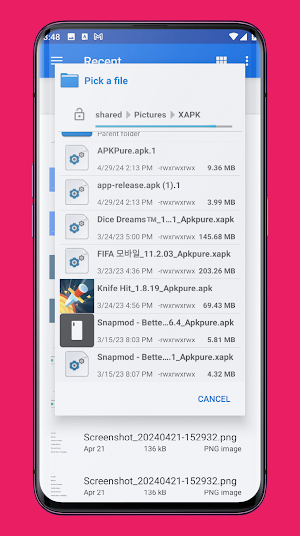 APK.1 Installer Screenshot 2