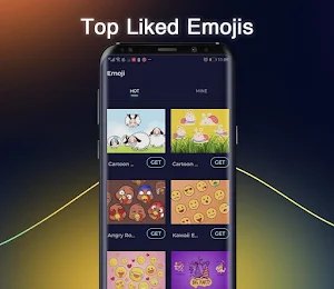 Cheetah Keyboard Emoji Themes Screenshot 2