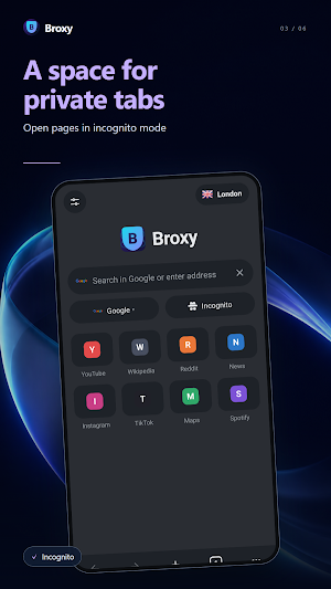 Broxy - Private Browser Screenshot 3