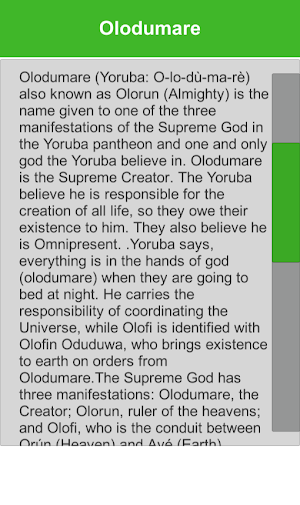 Yoruba Mythology Screenshot 3