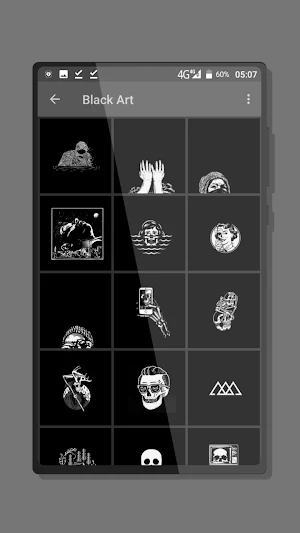 Blackpaper - Black wallpapers  Screenshot 1
