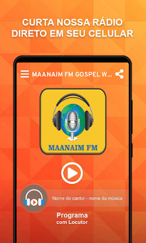 Maanaim FM Gospel Web Screenshot 0
