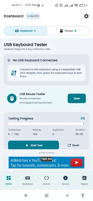 USB Keyboard Tester Screenshot 2
