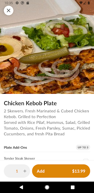 Crazy Falafels LLC Screenshot 3