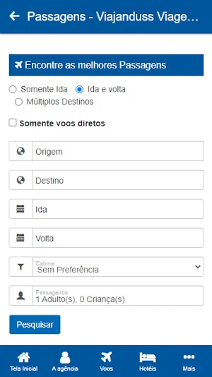 Viajanduss Viagens Screenshot 2