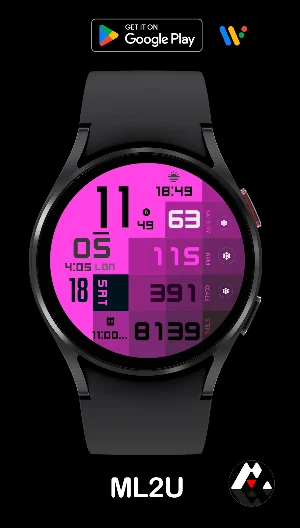 ML2U 170 Watch Face Screenshot 3