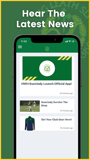 HWH Bunclody GAA Screenshot 1