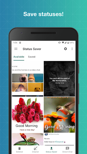 Auto RDM - Recover deleted messages & status saver Screenshot 3