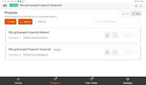 RSLog OnSite Screenshot 0