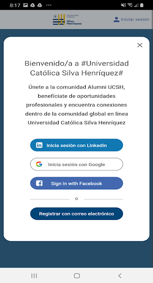 Alumni UCSH Screenshot 1