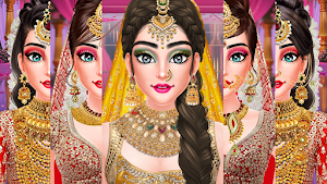 Indian Bridal Dress Up Games Screenshot 0