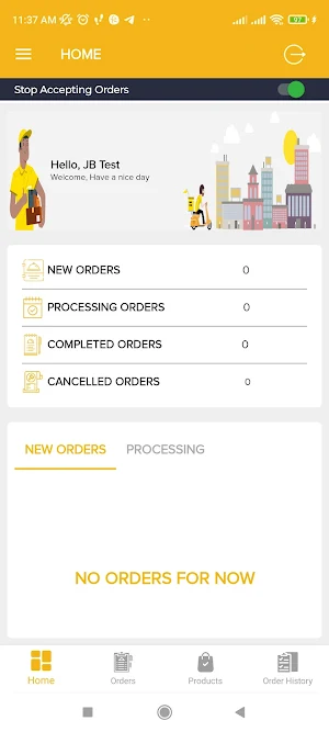 JB Orders Management Screenshot 2