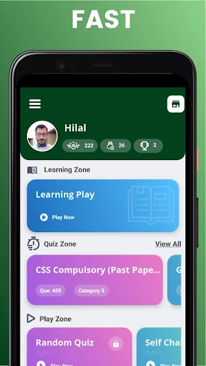 MCQs Solver App for CSS Screenshot 1